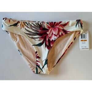 Splendid Swim Bikini Bottom Off Tropic Retro Pant Floral NWT S Small